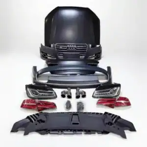 Audi A8 modified 11-18old S8 upgraded sports W12 modification kit Original Data 3D Scanning Accurate Adaptation