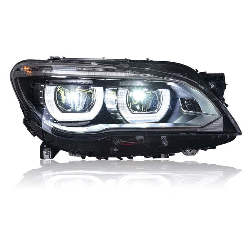 BMW F01 F02 M5 Style LED Headlights - 09-15 7 Series - Image 4