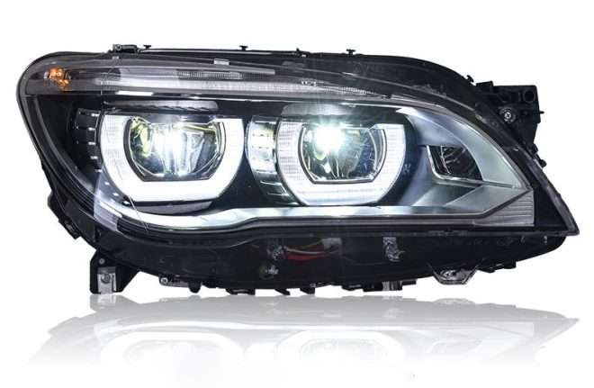 BMW F01 F02 M5 Style LED Headlights – 09-15 7 Series