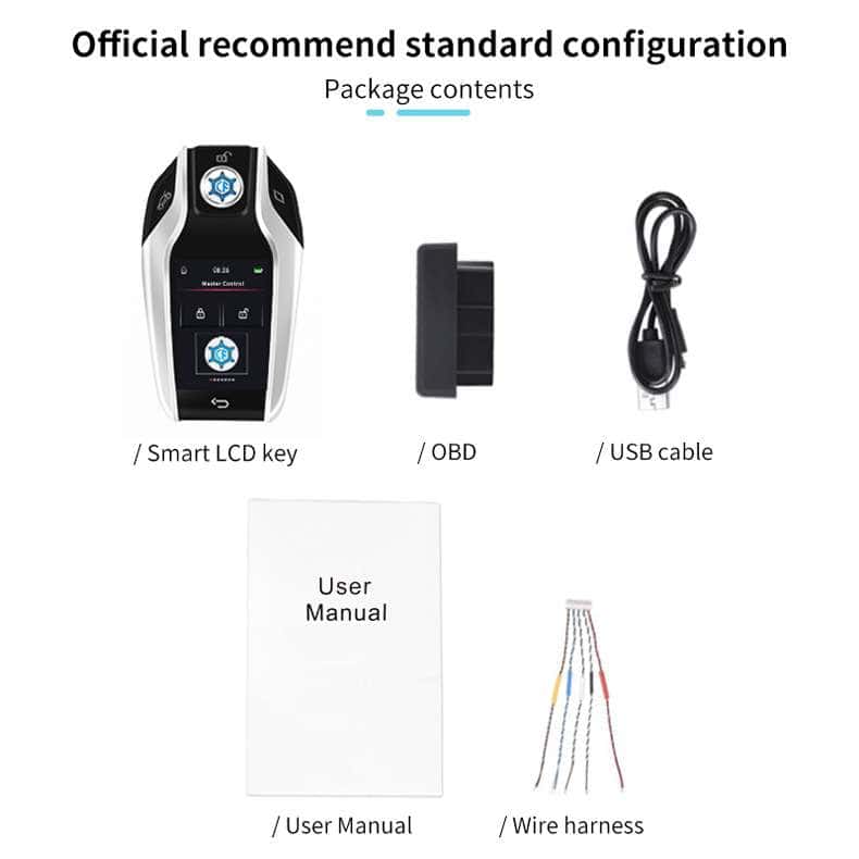 BMW LCD Smart Touch Key: Keyless Entry Upgrade for BMW