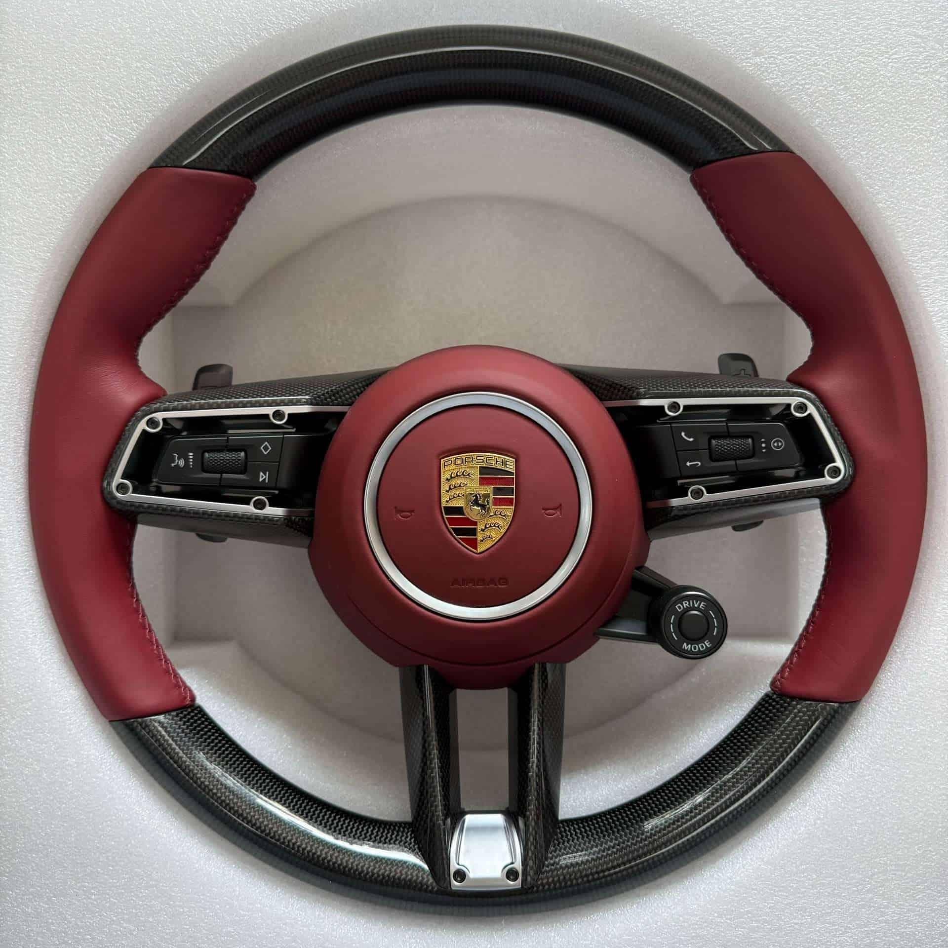 Porsche Carbon Fiber Steering Wheel for Cayenne, Macan and Panamera