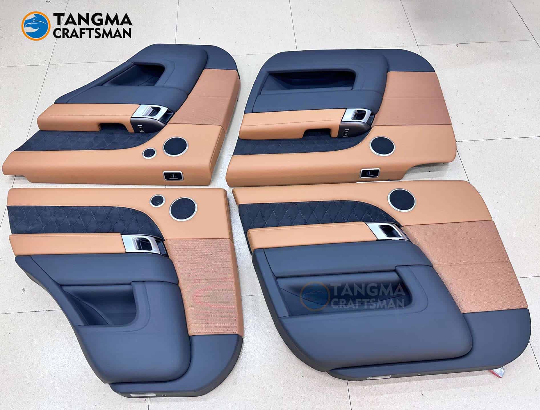 Range Rover Interior Upgrade Kit (2011-2024) | L405 L462 L663 Custom Calfskin Full Set | Seats, Dash & Doors