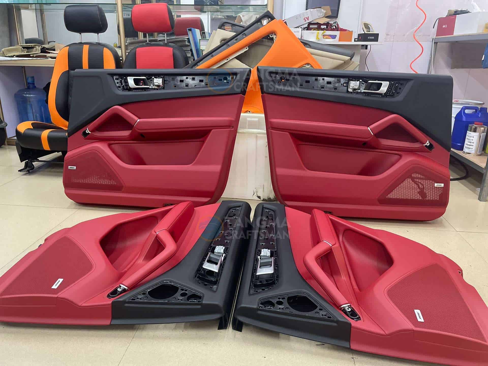 Range Rover Interior Upgrade Kit (2011-2024) | L405 L462 L663 Custom Calfskin Full Set | Seats, Dash & Doors