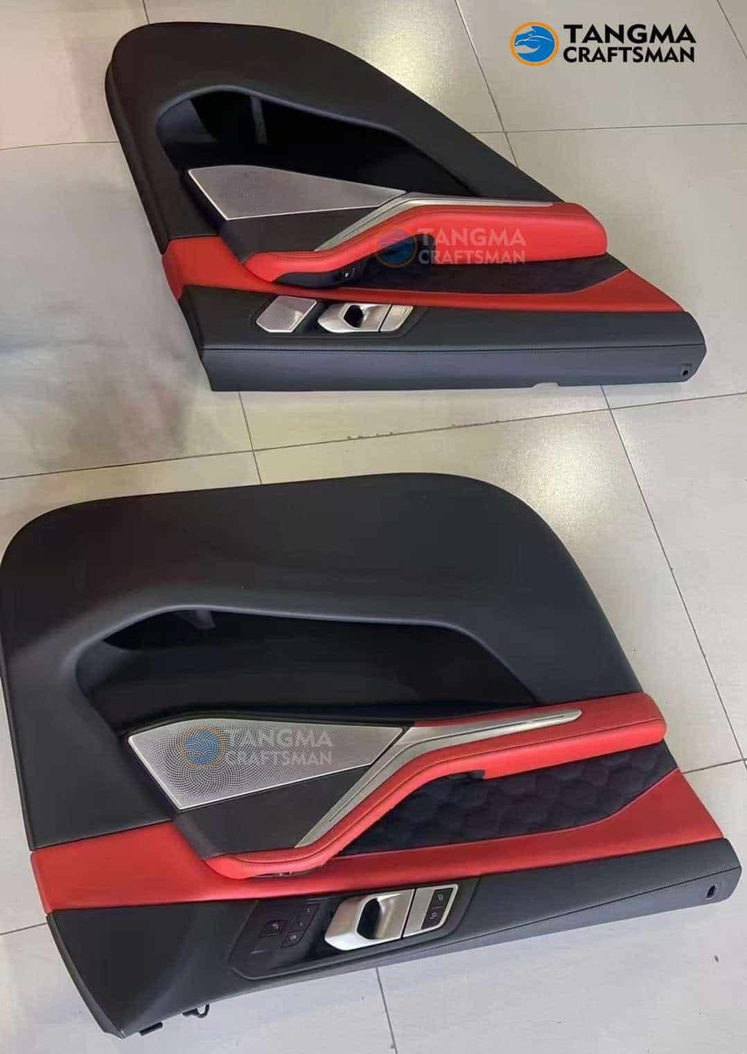 MW X5 Interior Modification Kit: Automotive Grade Bordeaux Calfskin – ISO 17025 Tested – Non-Destructive HUD/Ambient Calibration (2010-2024)