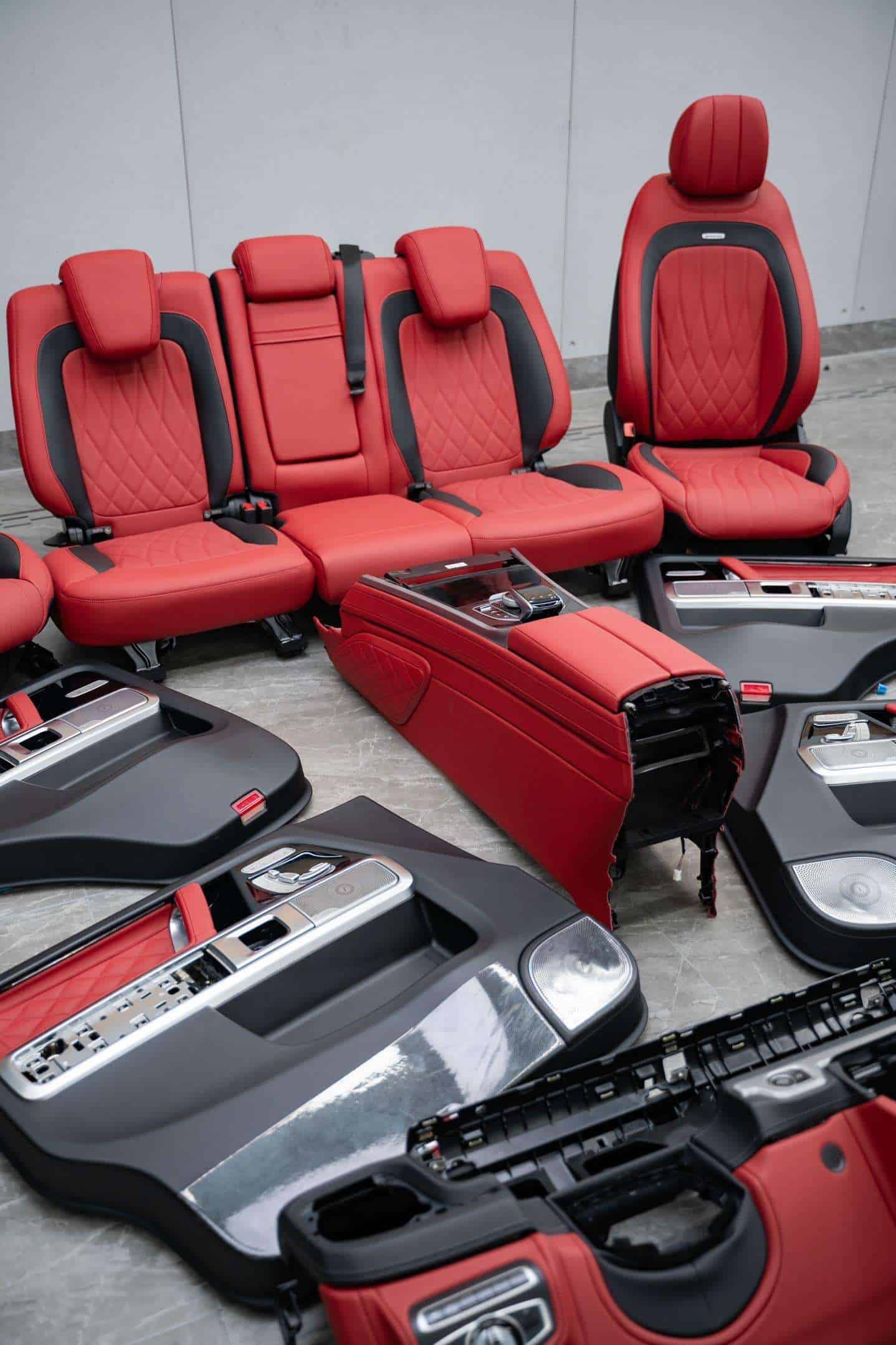 Benz G450/G460/G500 Interior Modification G900 Upgrade | Million-Level Luxury G-Wagon Cabin Renewal | Customized Leather