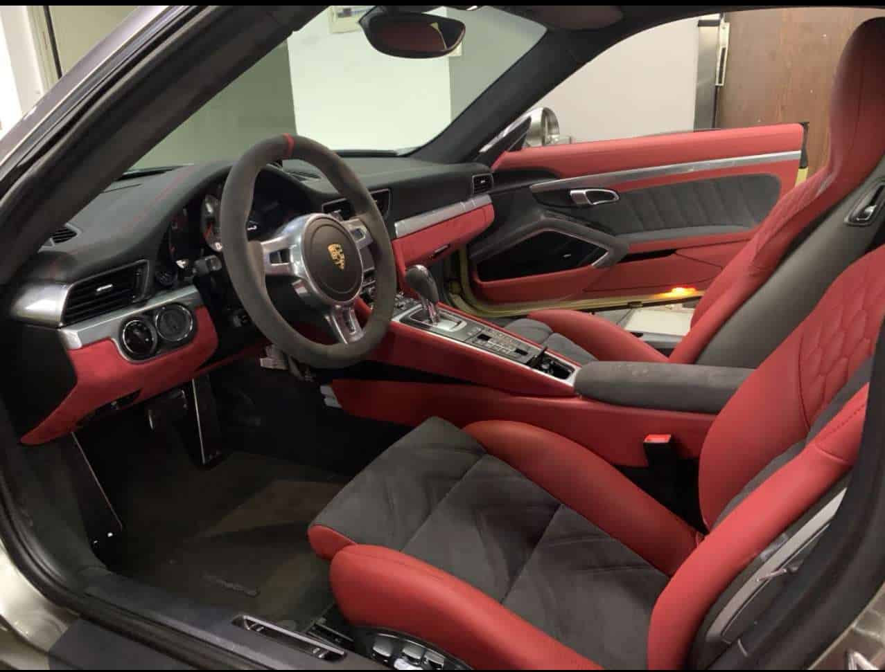 Porsche 911 Interior Upgrade Kit | Automotive-Grade Calfskin | OEM-Style Fitment | Retains Original Seat Ventilation