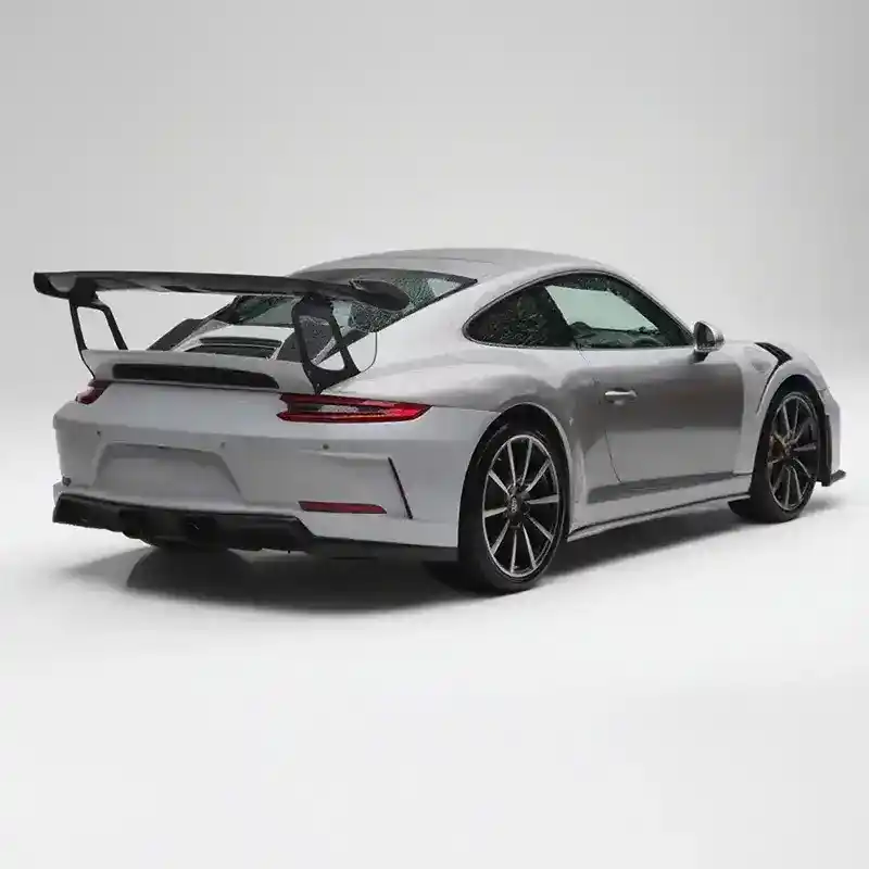 Porsche 991.2 upgrade kit GT3 RS carbon fiber hood + DRS adjustable rear wing | front and rear bumpers + matrix headlights + hood four-piece set | 3D scanning modification + original factory adaptation 2012-2016 models - Image 8
