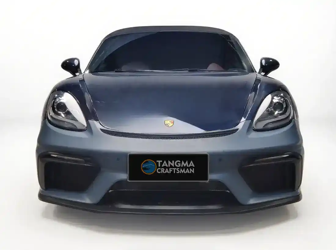 Porsche 911 992 modified GT3 RS kit carbon fiber hood adjustable rear wing original factory adaptation 3D scanning modification lightweight