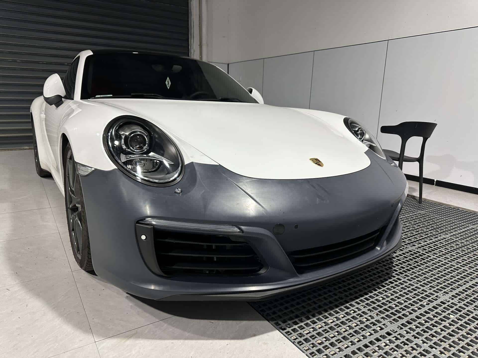 Porsche 991.2 upgrade kit GT3 RS carbon fiber hood + DRS adjustable rear wing | front and rear bumpers + matrix headlights + hood four-piece set | 3D scanning modification + original factory adaptation 2012-2016 models