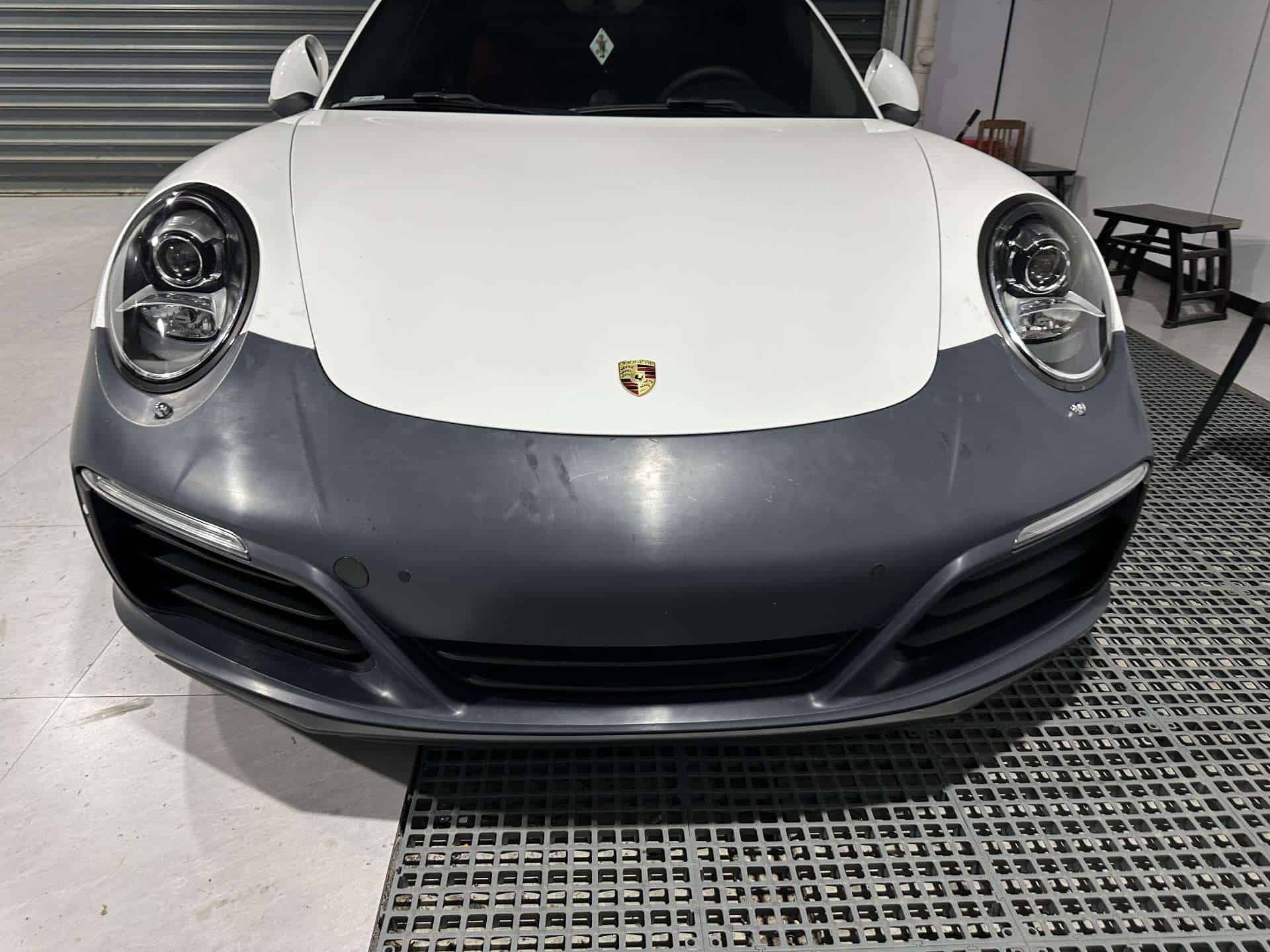 Porsche 991.2 upgrade kit GT3 RS carbon fiber hood + DRS adjustable rear wing | front and rear bumpers + matrix headlights + hood four-piece set | 3D scanning modification + original factory adaptation 2012-2016 models