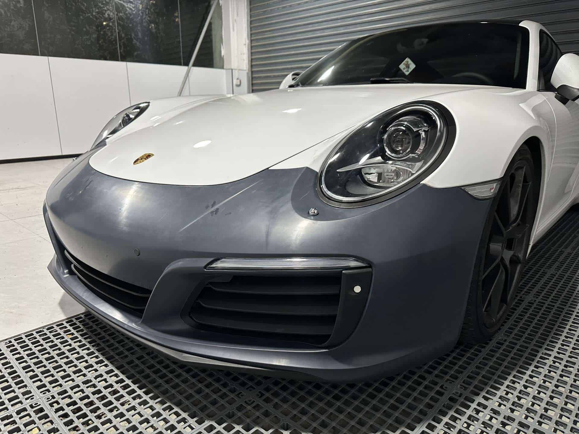 Porsche 991.2 upgrade kit GT3 RS carbon fiber hood + DRS adjustable rear wing | front and rear bumpers + matrix headlights + hood four-piece set | 3D scanning modification + original factory adaptation 2012-2016 models