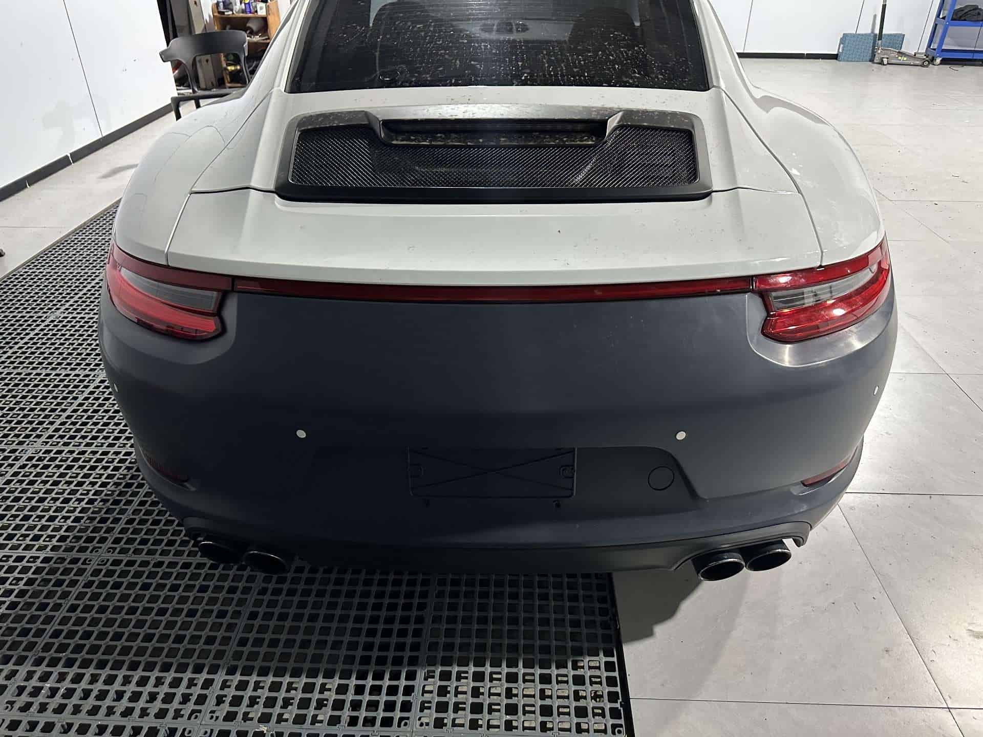 Porsche 991.2 upgrade kit GT3 RS carbon fiber hood + DRS adjustable rear wing | front and rear bumpers + matrix headlights + hood four-piece set | 3D scanning modification + original factory adaptation 2012-2016 models