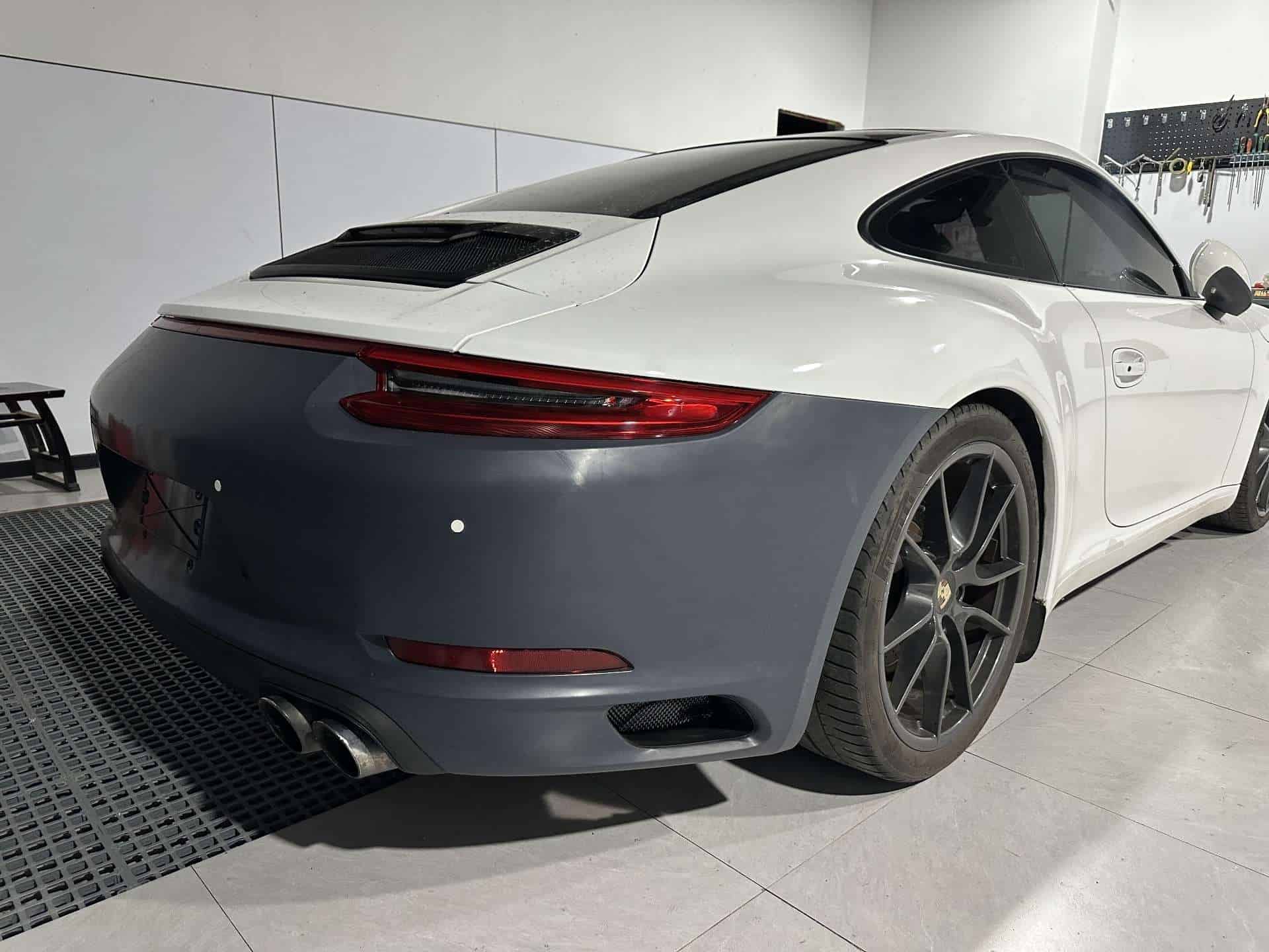 Porsche 991.2 upgrade kit GT3 RS carbon fiber hood + DRS adjustable rear wing | front and rear bumpers + matrix headlights + hood four-piece set | 3D scanning modification + original factory adaptation 2012-2016 models