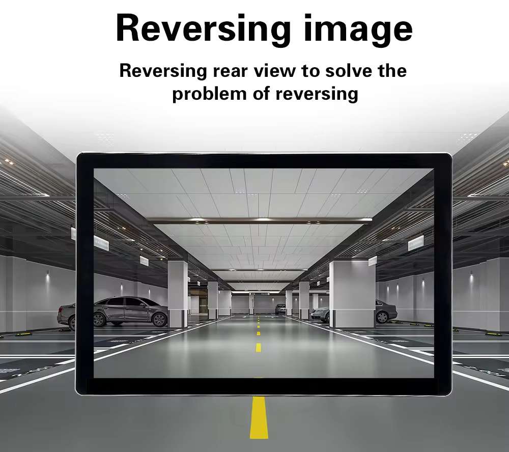 Universal 13″ Android Car Multimedia System: 360° Rotating Touch Screen for Audi, BMW, Toyota & More。