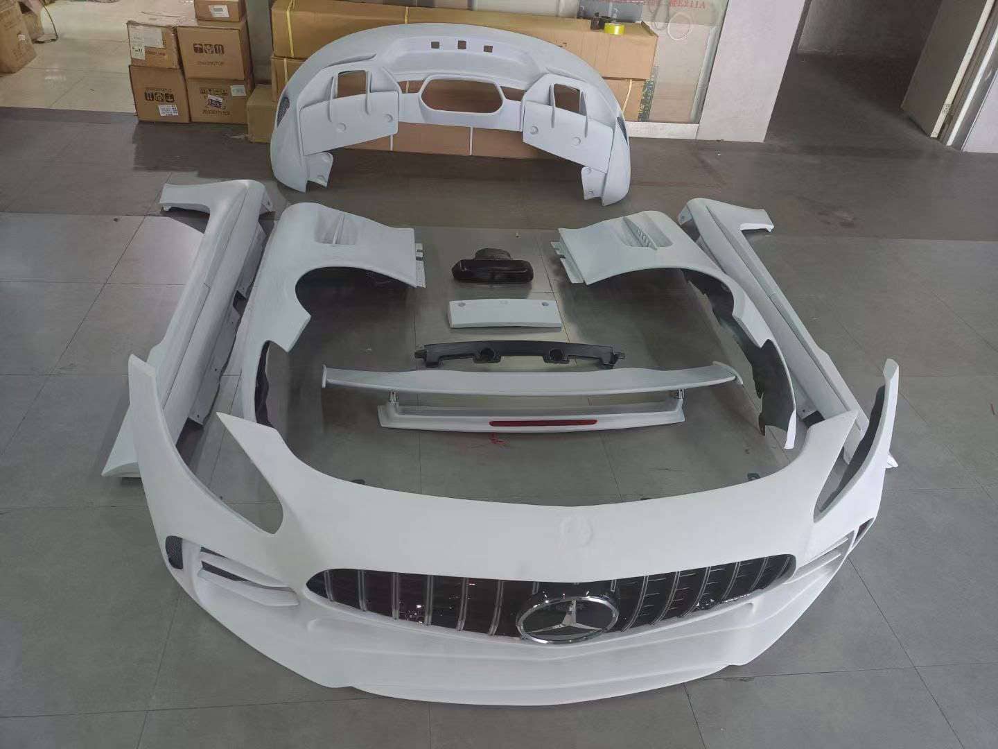 AMG GT IMP II Old-to-New Carbon Fiber Body Kit