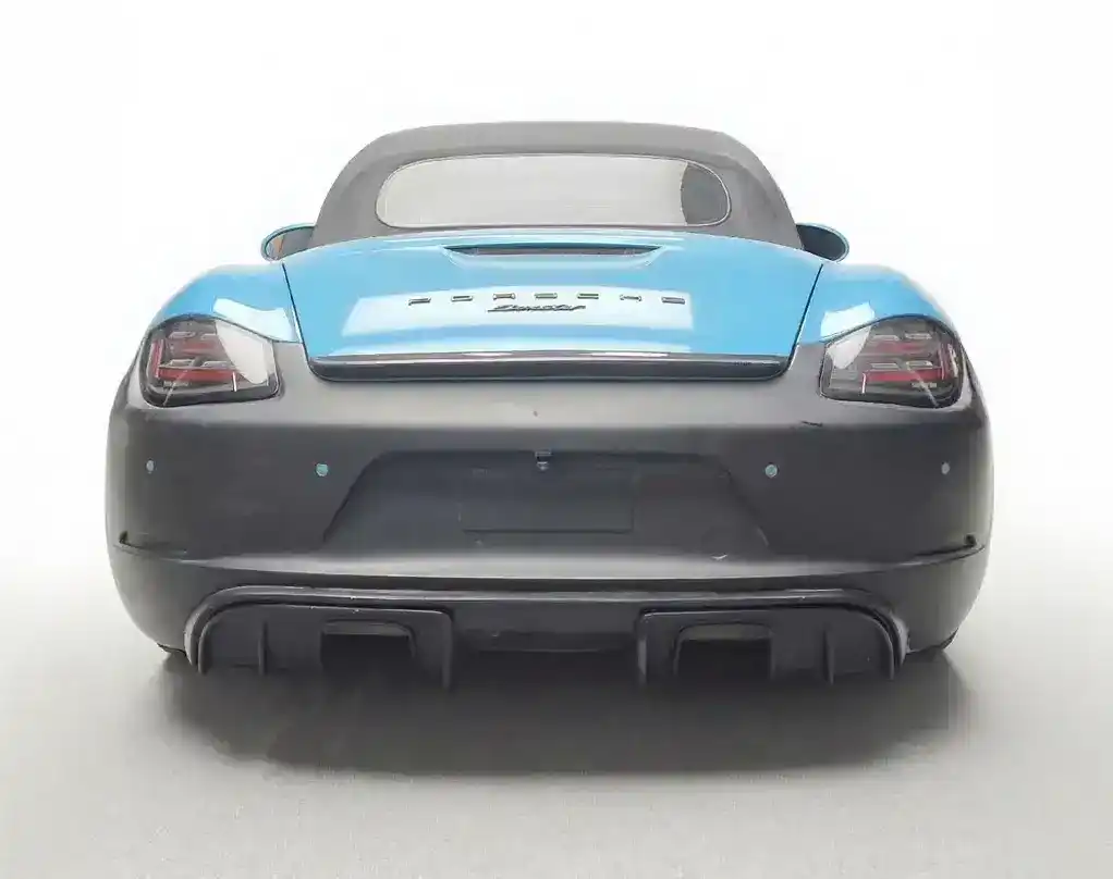 Porsche 987 old model to 718 new model appearance kit, including front bumper assembly, rear spoiler, tailpipe, side air vents, perfect fit for 987 series models