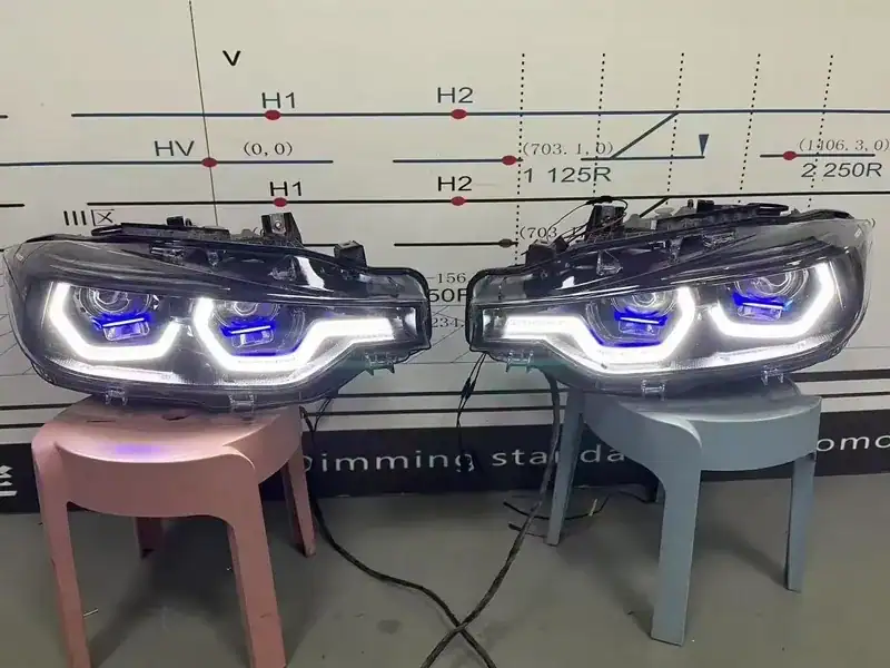 13+ BMW 3 Series GT LED Headlights F34 DRL Sequential
