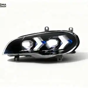 07+ BMW X5 LED Headlights E70 DRL Upgrade