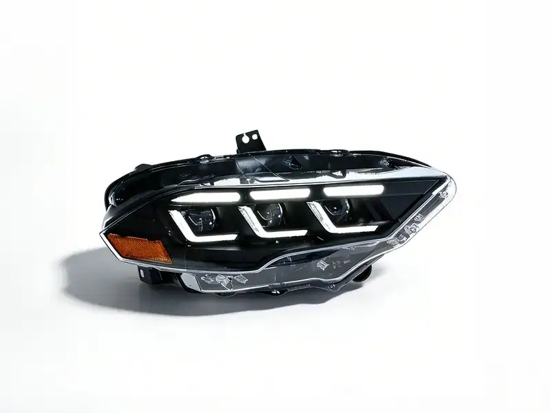 18+ Ford Mustang LED Headlights with DRL Projector