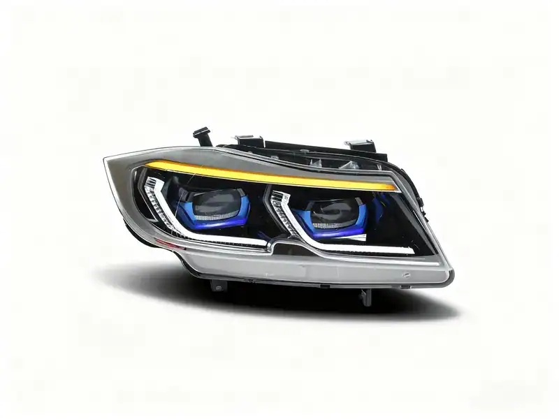 05+ BMW 3 Series E90 LED Headlights Sequential DRL