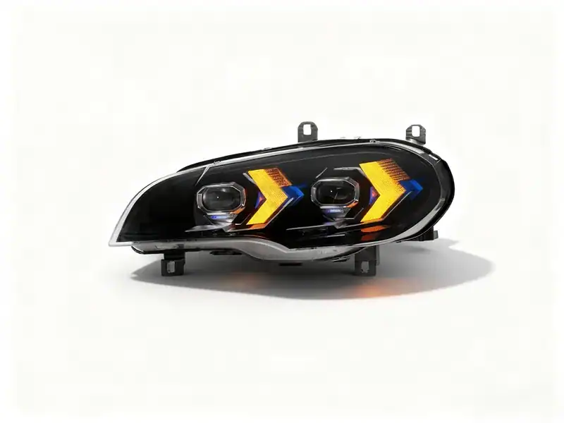 07+ BMW X5 LED Headlights E70 DRL Upgrade