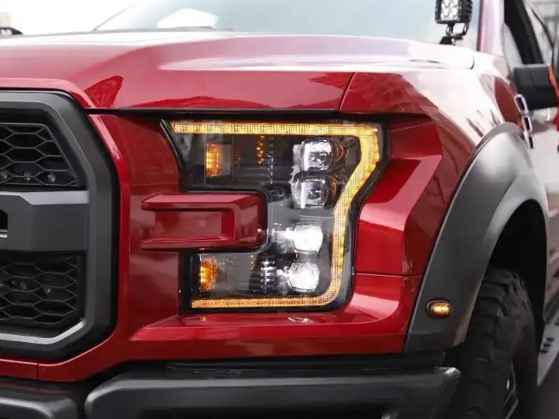 15+ Ford Raptor F150 LED Projector Headlights DRL