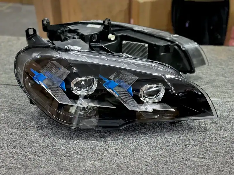 07+ BMW X5 LED Headlights E70 DRL Upgrade
