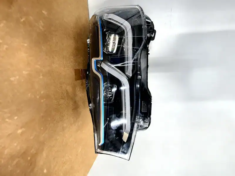 2010+ BMW X3 LED Headlights DRL Blue Bezel