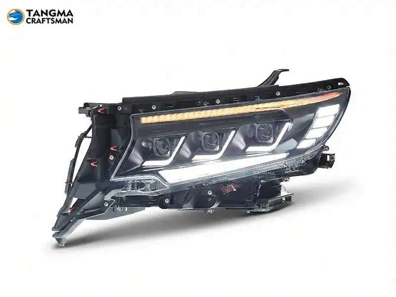 2018+ Toyota Prado LED Headlights Assembly DRL Lens