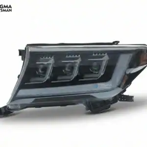 07-15 Land Cruiser Headlights Bi-LED DRL Assembly