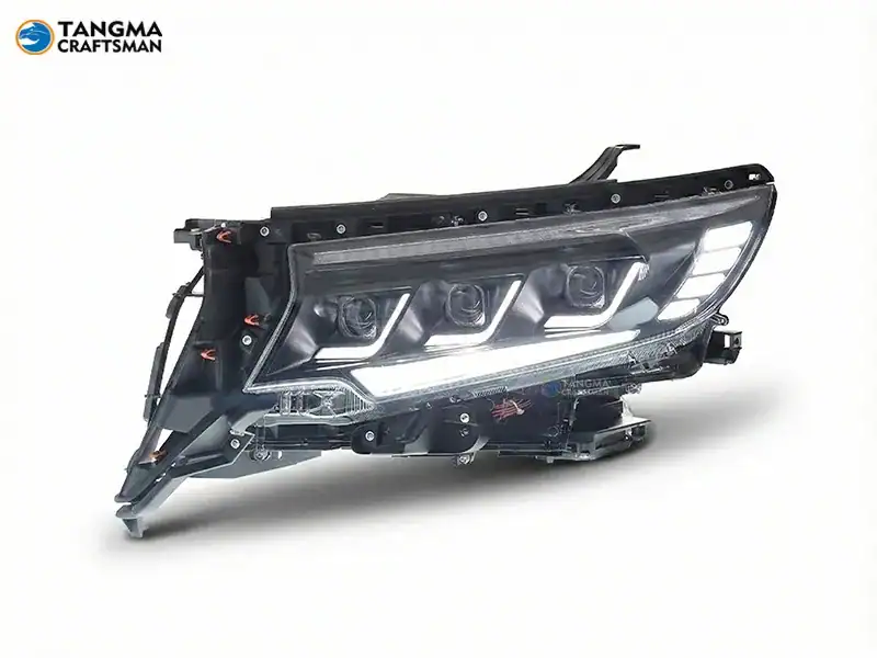 2018+ Toyota Prado LED Headlights Assembly DRL Lens
