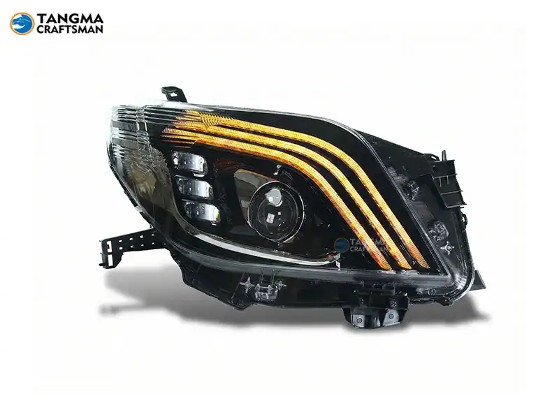 10+ Prado LED Headlights Sequential DRL Projector
