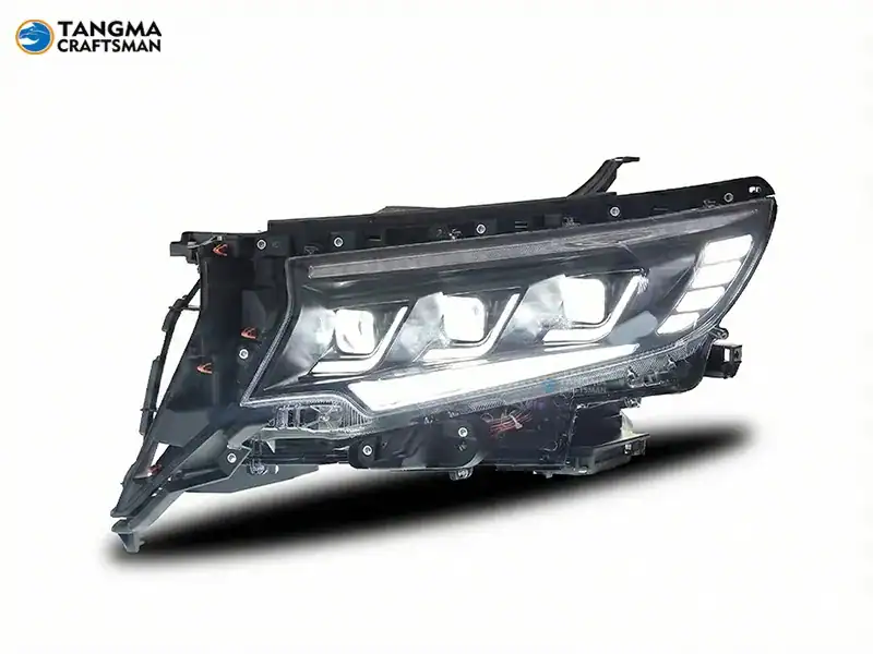 2018+ Toyota Prado LED Headlights Assembly DRL Lens