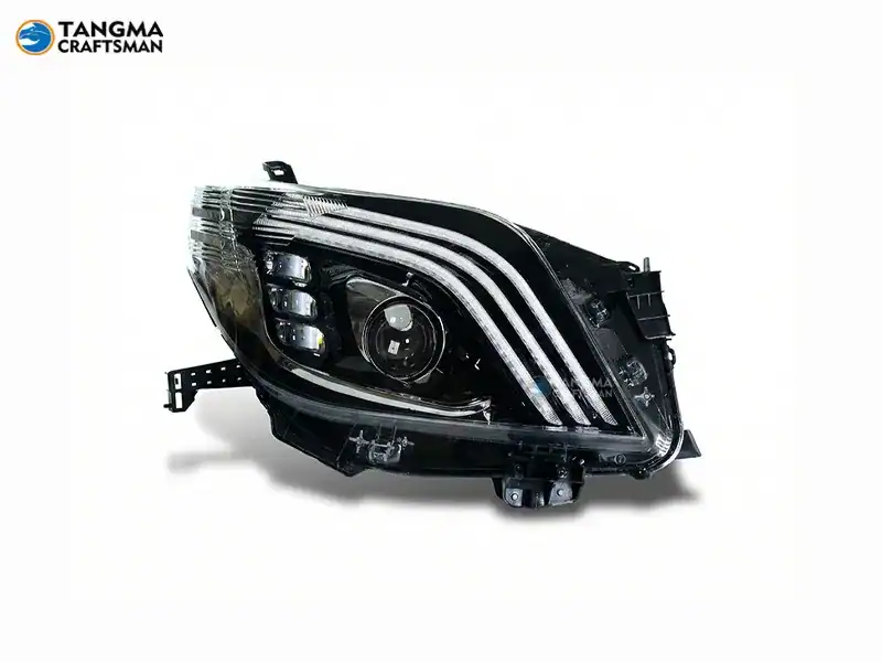 10+ Prado LED Headlights Sequential DRL Projector