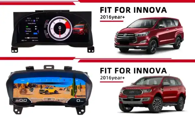 Yes. The Digital Cluster Dashboard LED supports multiple UI modes, including Sport, Comfort, and Simple, allowing drivers to customize the display style.