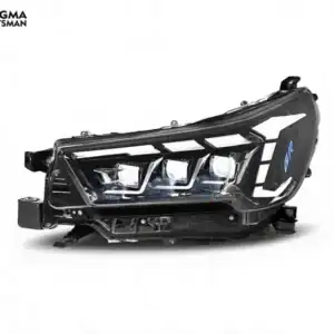 2021+ Toyota Hilux 3-LED Headlights Sequential DRL