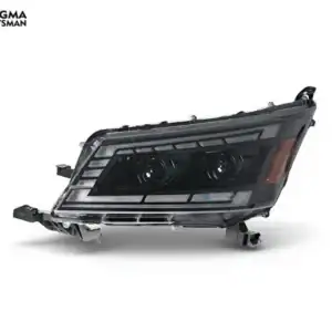 2019+ Toyota Hiace LED Headlights Sequential DRL for 19-22 Hiace. Features LED Projector, Flowing Turn Signals, and Plug-and-Play Installation.