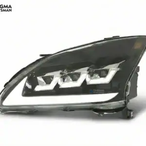 High-quality car headlight assembly for auto parts and vehicle lighting.