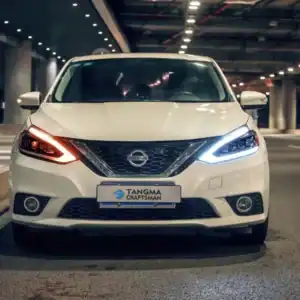 2015+ Nissan Sylphy LED Headlights DRL Flowing Signal