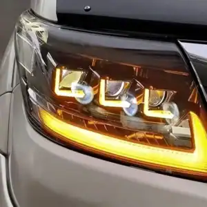 2012+ Toyota Hilux VIGO LED Headlights Sequential DRL