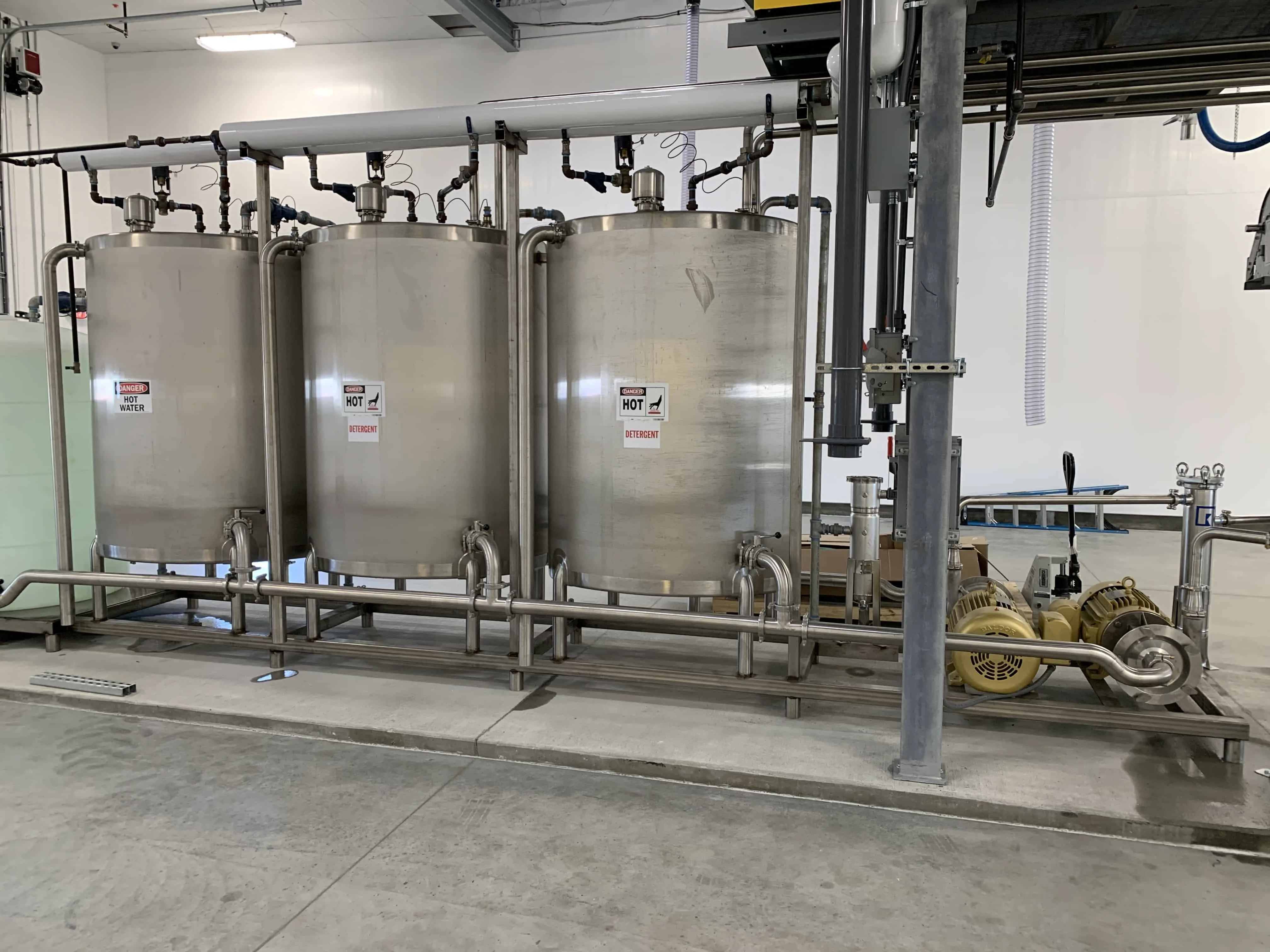 Kraft Tank, Food Grade Wash