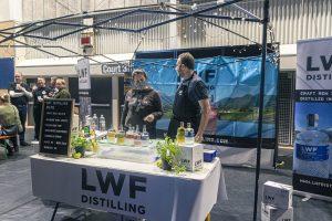 LWF Distilling craft spirits at Taranaki Beer Festival, New Zealand.