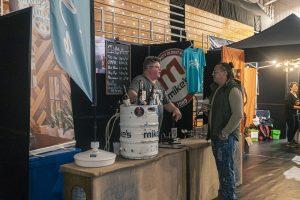 Beers at the Taranaki Beer Festival, showcasing craft brews and local brewing culture in New Zealand.