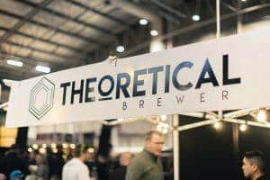 Bold brewery sign at Taranaki Beer Festival showcasing local craft brewers.