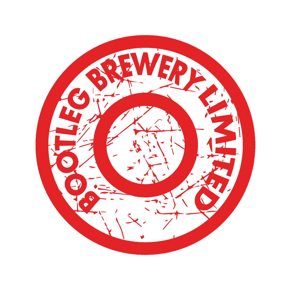 Brewery limted logo with cracked design, promoting Taranaki Beer Festival in New Zealand.