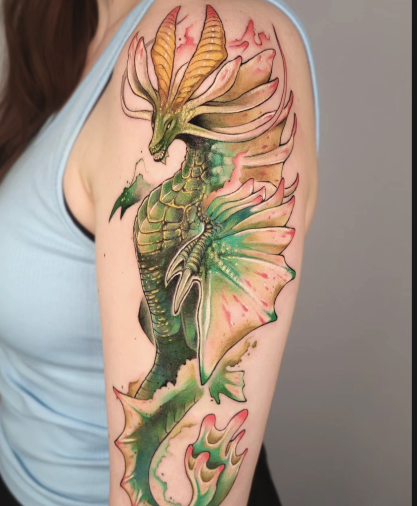 Amatsu Monster Hunter Tattoo