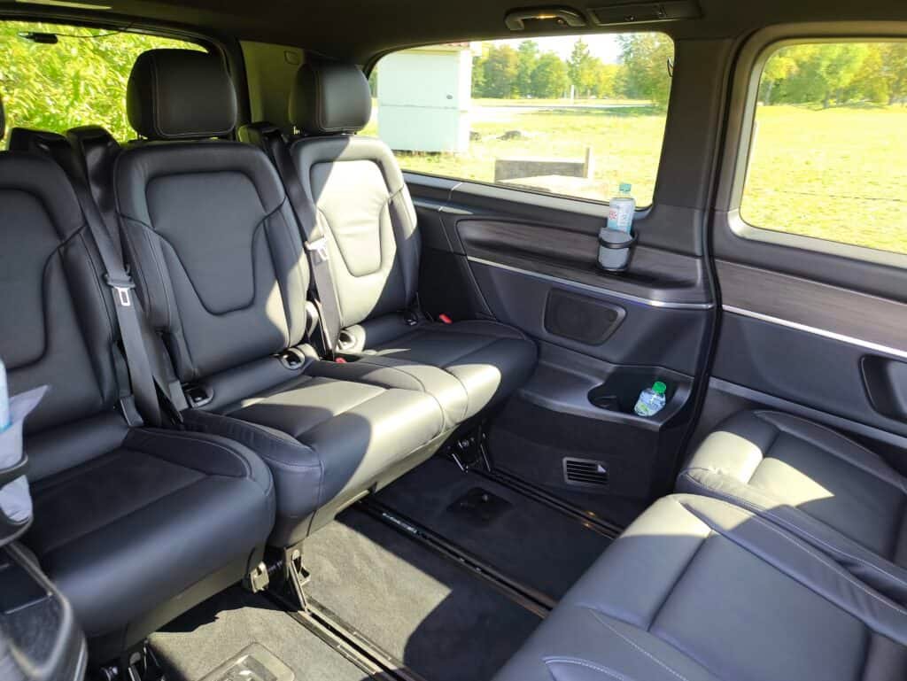 Mercedes V-Klasse Innenraum für Langstrecken ab Frankfurt