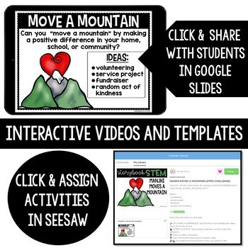 {Manjhi Moves a Mountain} DIGITAL + PRINTABLE Storybook STEM - Image 2
