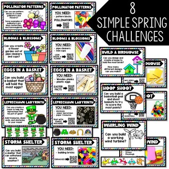 STEM Bins® Team Building BUNDLE: Spring, End of Year STEM Activities & Stations - Image 3