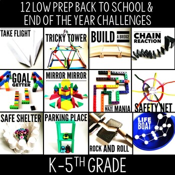 STEM Bins® Team Building BUNDLE: Spring, End of Year STEM Activities & Stations - Image 4